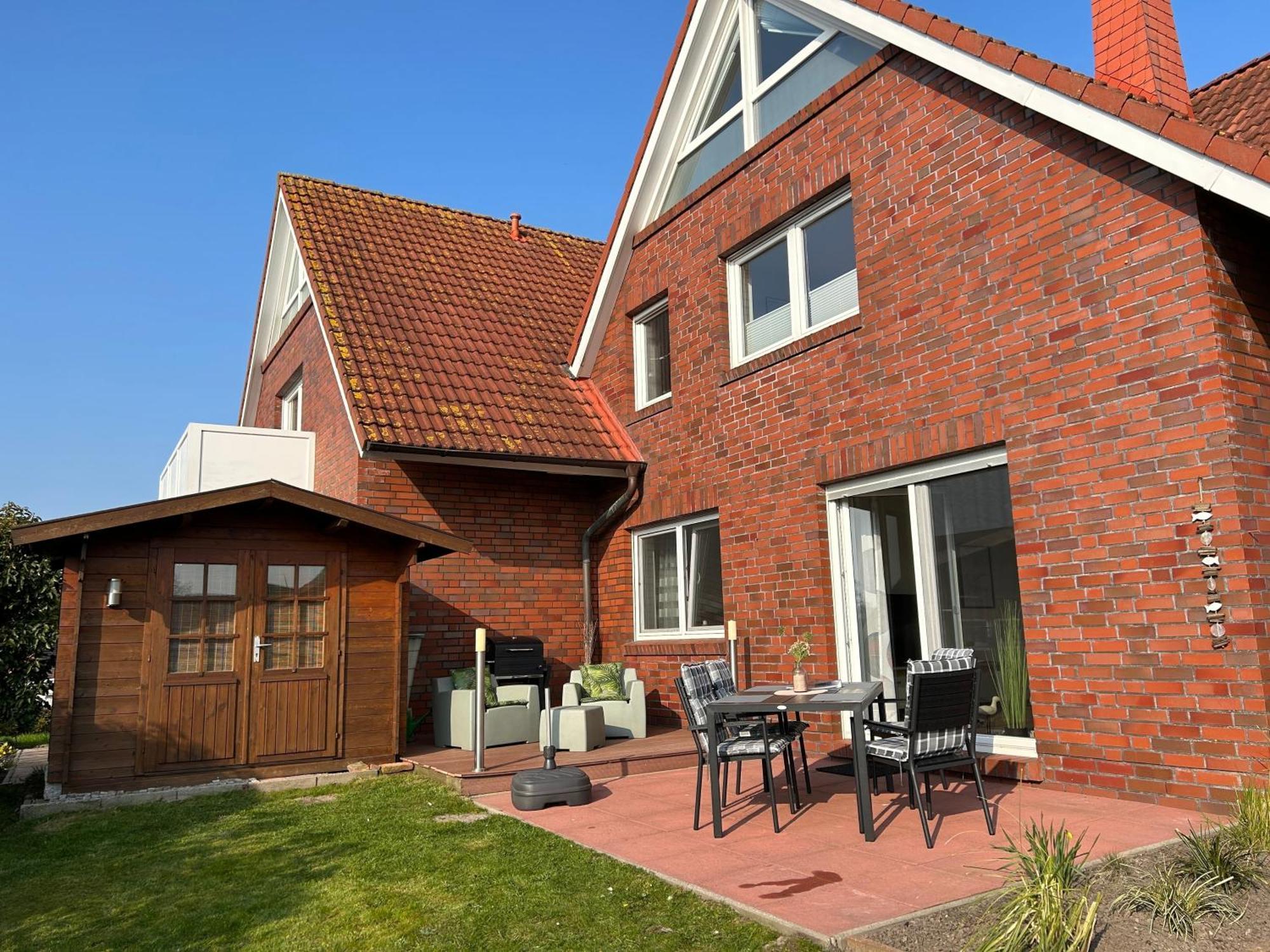 Ferienwohnung Deichwaerts Carolinensiel Wittmund Exterior foto