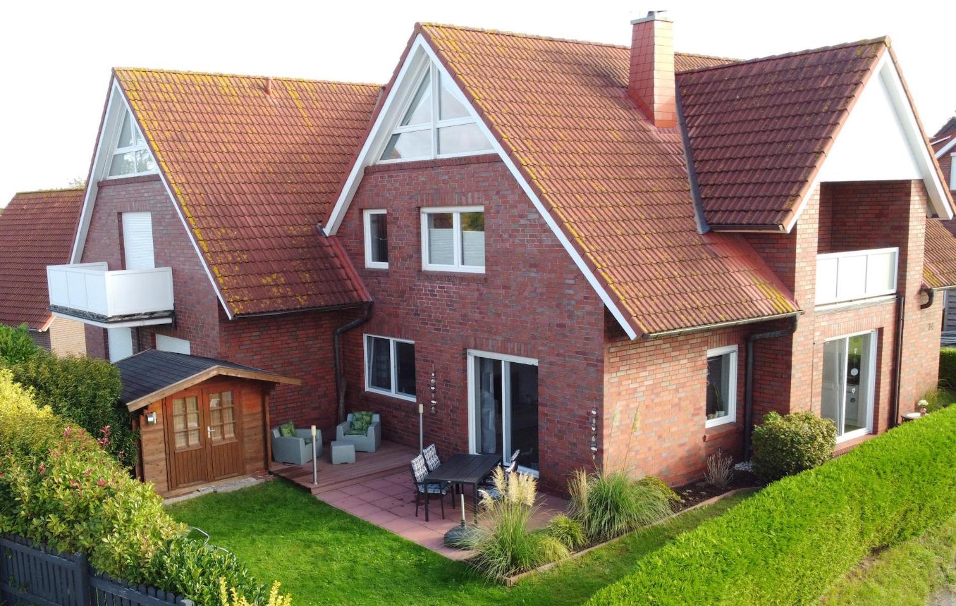 Ferienwohnung Deichwaerts Carolinensiel Wittmund Exterior foto